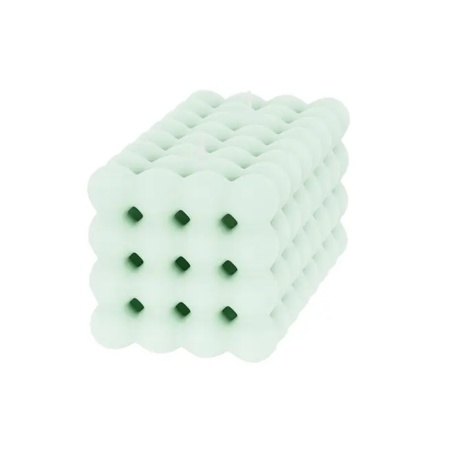 VELA 6 CM X 12 CM FUNNY BUBBLE - SORBET DE MENTA - Foto 22