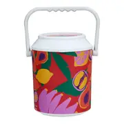 COOLER 10 LATAS CAMINHOS DO SOL - BRANCO/VERMELHO - Foto 2