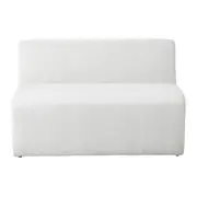 SOFÁ 4 LUGARES ESTENDIDO ESQUERDO ÔNDULO - BOUCLÉ BRANCO - Foto 5