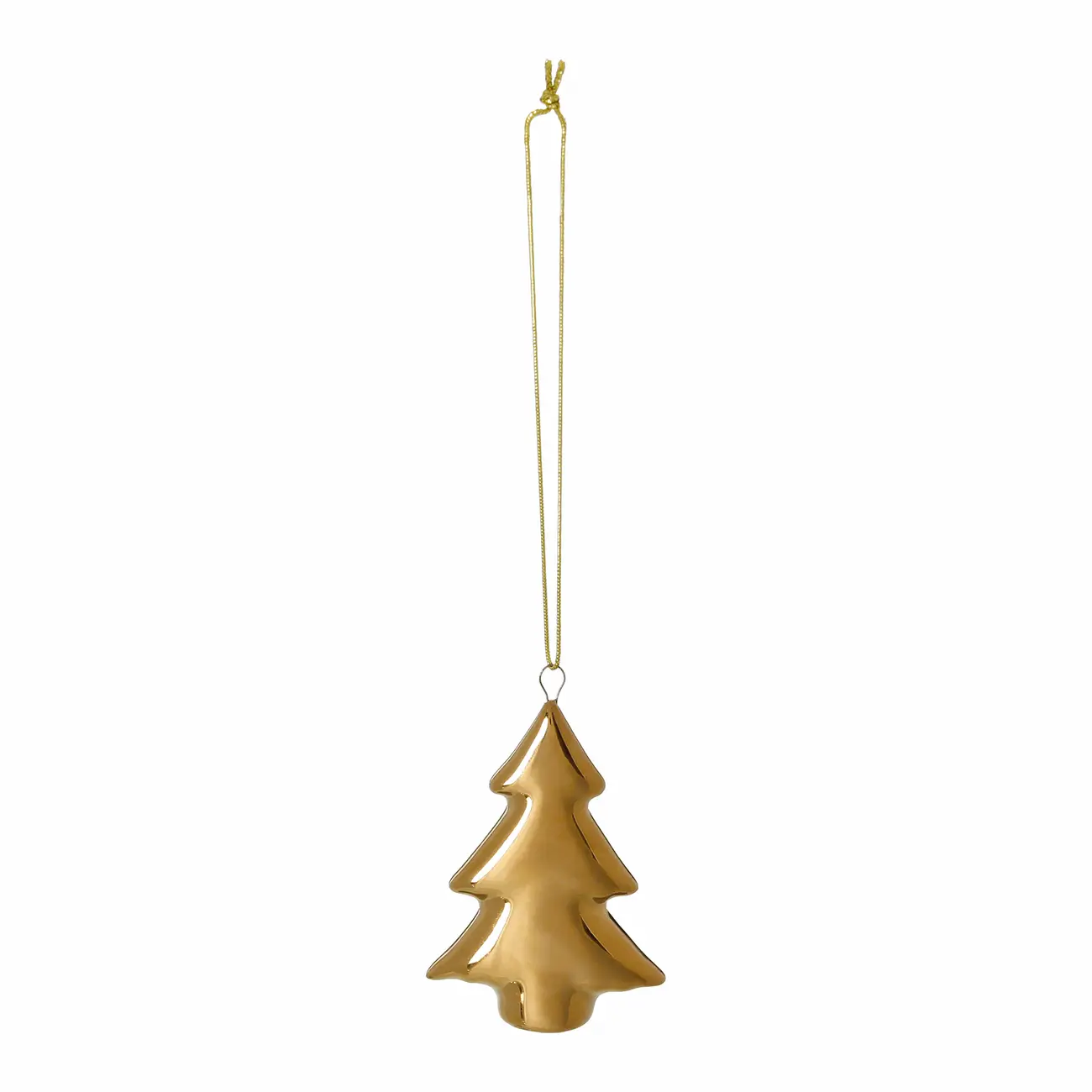PINGENTE ÁRVORE 6 CM FINE FESTIVITY - OURO - Foto 1