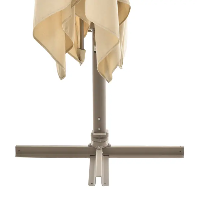 OMBRELONE LATERAL QUADRADO 3 M X 3 M MILUS - CAMELO/BEGE - Foto 3