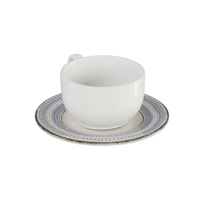 XÍCARA CHÁ 170 ML SALINA I - BRANCO/AZUL - Foto 8