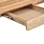 MESA 1 GAVETA 1,30 M X 65 CM SKAND - CAJUEIRO JAPONÊS - Foto 7