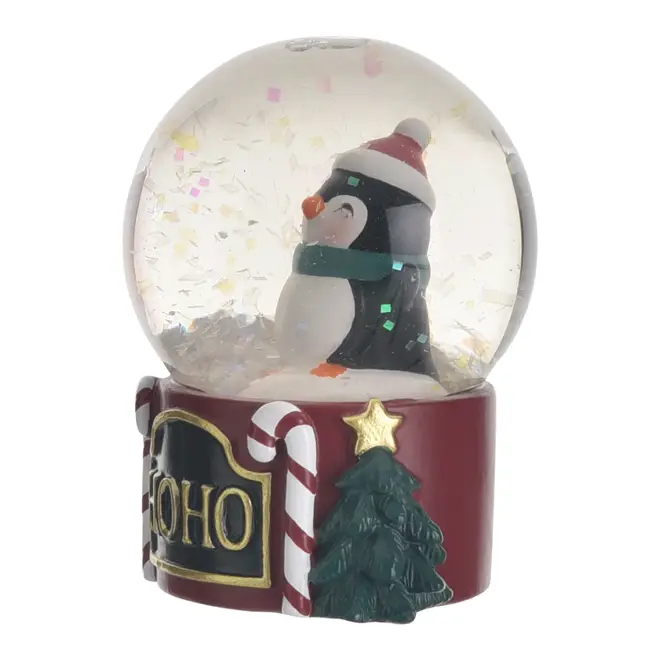 GLOBO PINGUIM 6 CM HOHO HOME - VERMELHO HINDU/ENGLISH GREEN - Foto 3