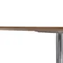 MESA LATERAL REDONDA 70 CM HERON - ALUMÍNIO/PAU FERRO - Foto 3