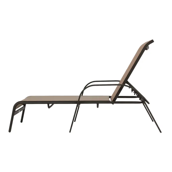 CHAISE LONGUE SUN - CAFÉ/CAMELO - Foto 5