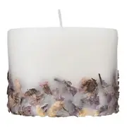 VELA PERFUMADA LAVANDA 7 CM X 9 CM BONNIEUX - BRANCO/LAVANDA - Foto 1