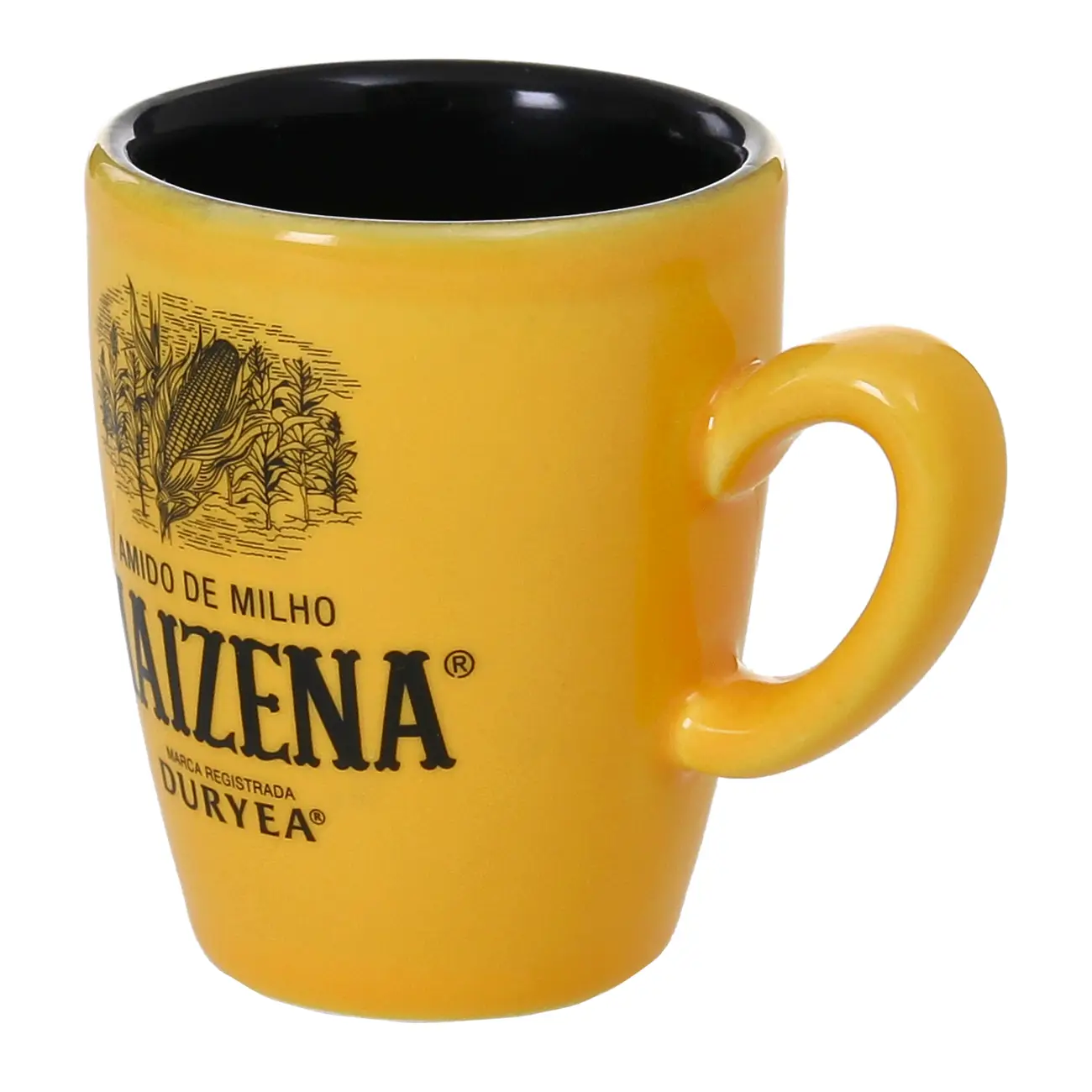 XÍCARA CAFÉ 50 ML MAIZENA - AMARELO/PRETO - Foto 5