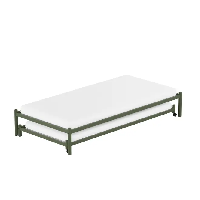 CAMA DE SOLTEIRO 88 C/CAMA INF 78 FLAT - MUSGO/MUSGO - Foto 4