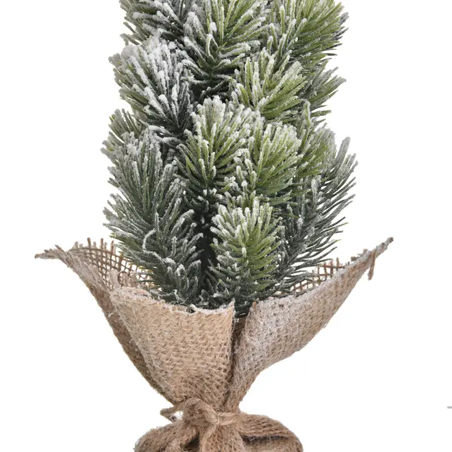 MINI ÁRVORE DE NATAL 30 CM HOHO HOME - BRANCO - Foto 3
