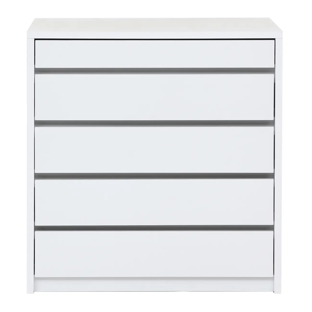CÔMODA 5 GAVETAS 92 CM X 52 CM NIZE - BRANCO - Foto 1
