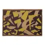 MANTA PARA SOFÁ 1 M X 1,45 M OFFCUTS - MARROM/AMARELO HANBAR - Foto 4
