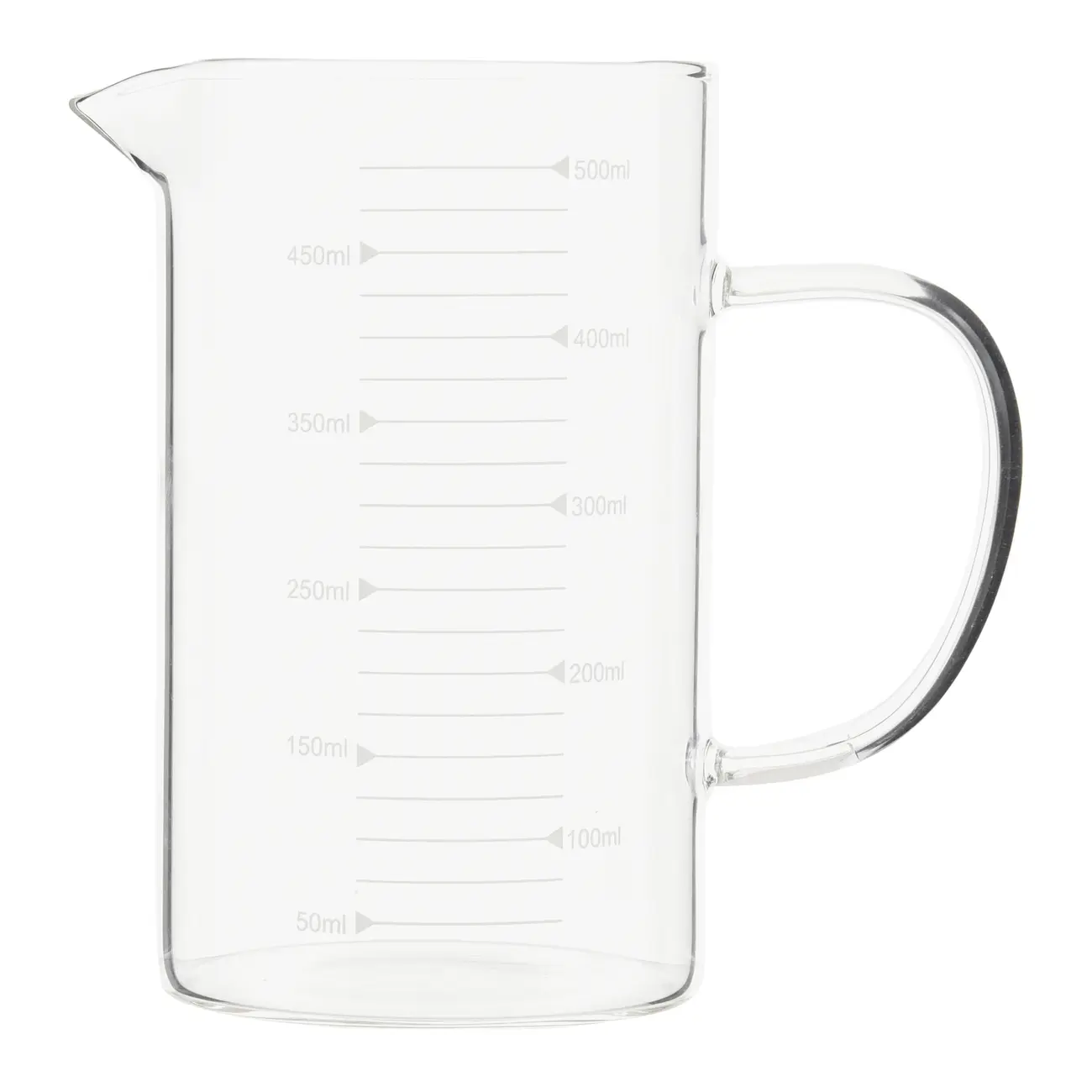 JARRA MEDIDORA 500 ML LEEDS - INCOLOR/BRANCO - Foto 1