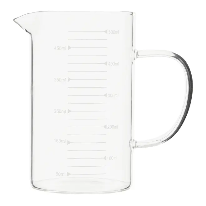 JARRA MEDIDORA 500 ML LEEDS - INCOLOR/BRANCO - Foto 1