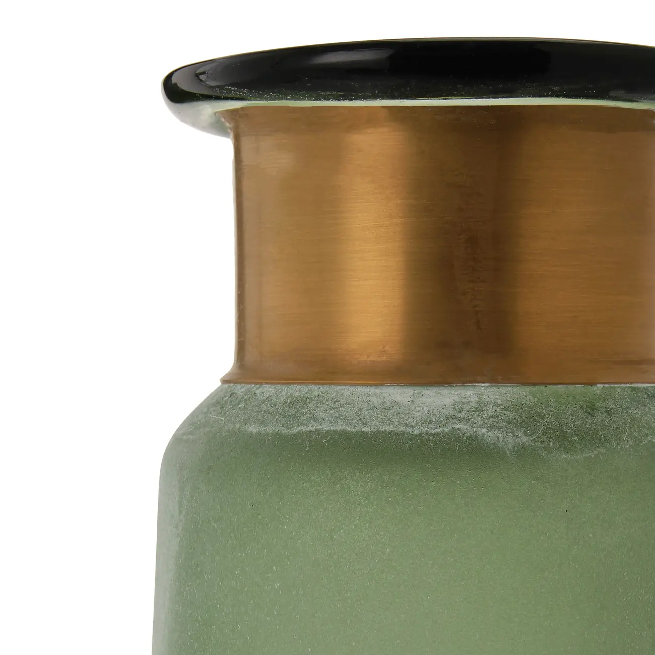 VASO 20 CM HYDE - LODEN GREEN/OURO VELHO - Foto 4
