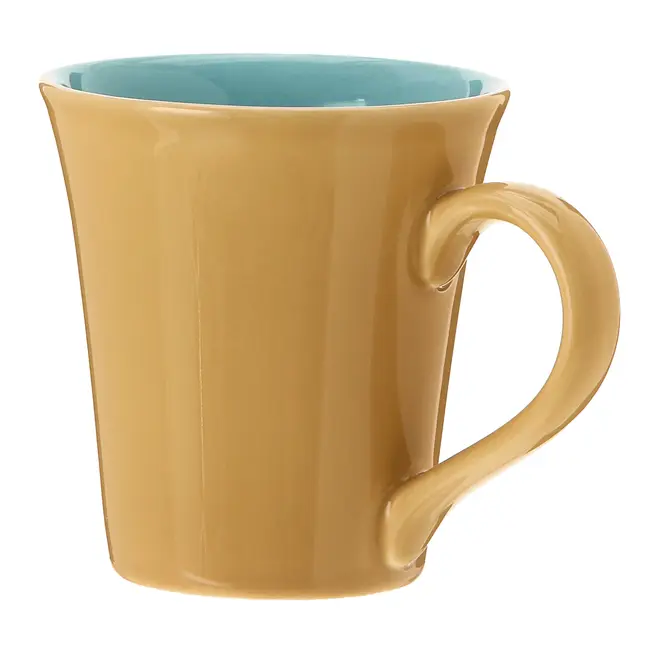 CANECA 330 ML DEGUSTO - BEGE/AZUL CLARO - Foto 3