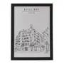 KIT QUADROS C/3 TRAVEL MEMORIES - PRETO/BRANCO - Foto 2