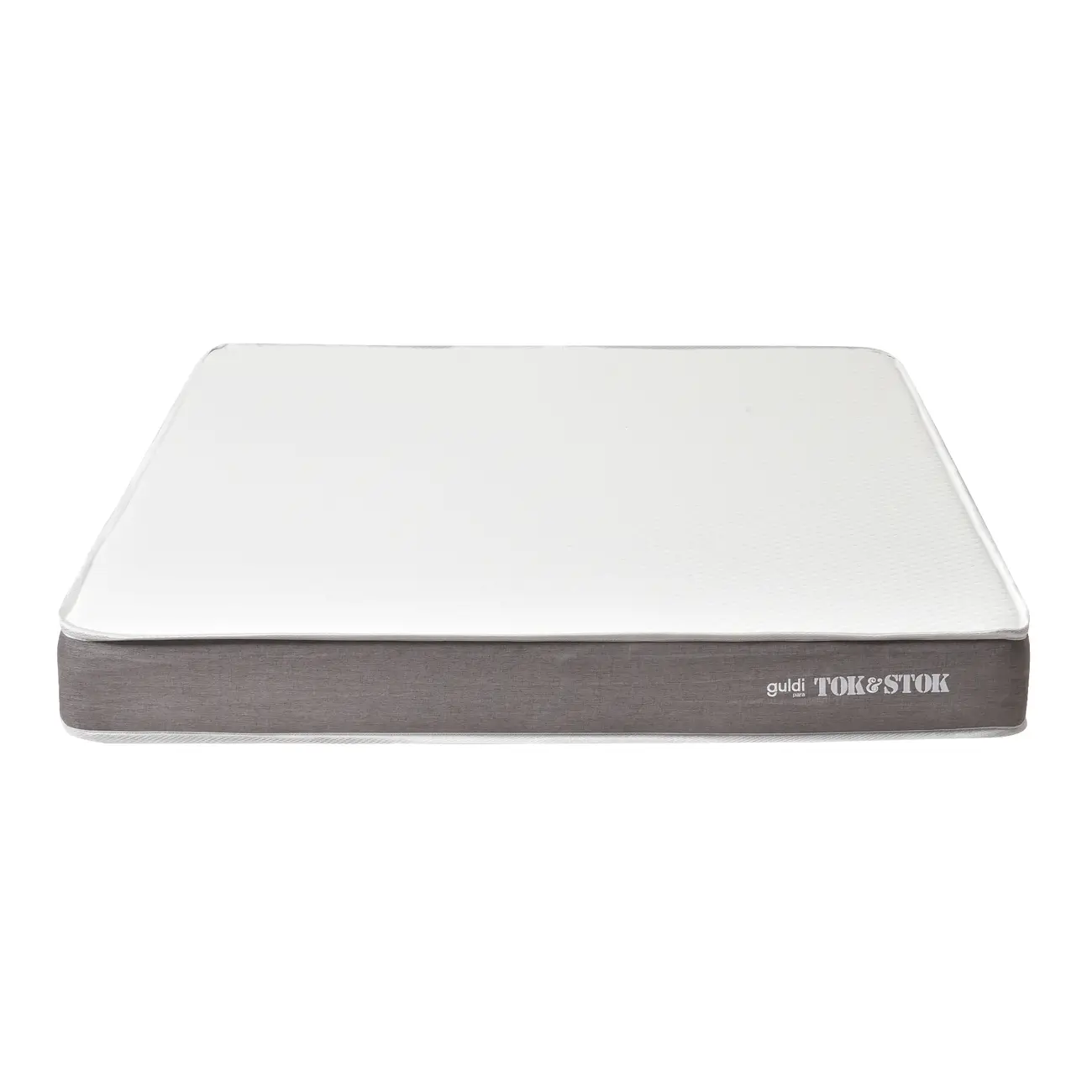 COLCHÃO DE ESPUMA DUO DE CASAL 1,38 M X 1,88 M X 16 CM TATOU GULDI - CINZA/BRANCO - Foto 4