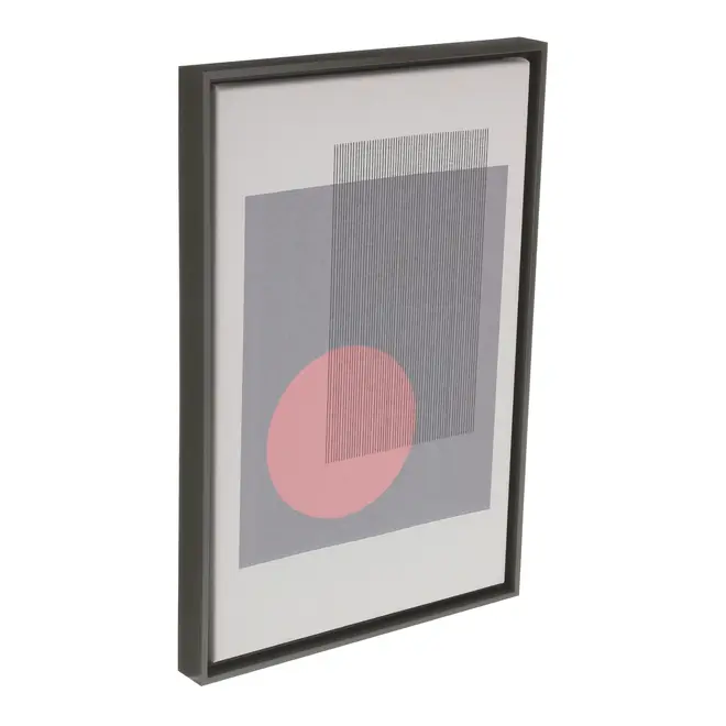 QUADRO 27 CM X 40 CM GRAPHICAL I - GRAFITE/MULTICOR - Foto 2