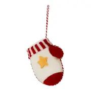 PINGENTE LUVA 11 CM COLORFUN XMAS - CORES CALEIDOCOLOR - Foto 2