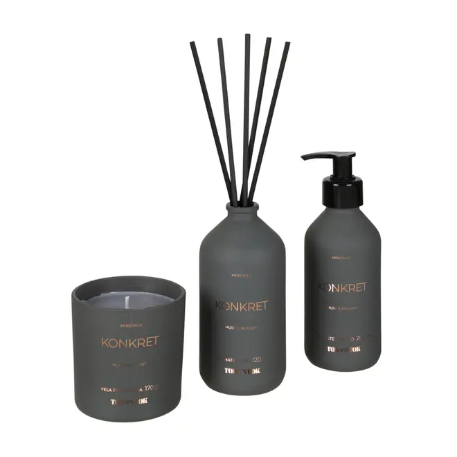 AROMATIZADOR MUSK E MUGUET 220 ML MINERALS - KONKRET/PRETO - Foto 9