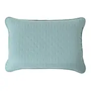 JOGO COLCHA QUEEN 3 PEÇAS PETIT POIS - AZUL CLARO - Foto 4
