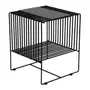MESA LATERAL 40 CM X 42 CM TELMA - PRETO - Foto 1