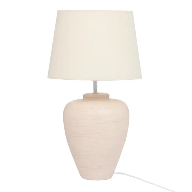 LUMINÁRIA DE MESA CARMEL C/CÚP Z - OFF WHITE - Foto 1