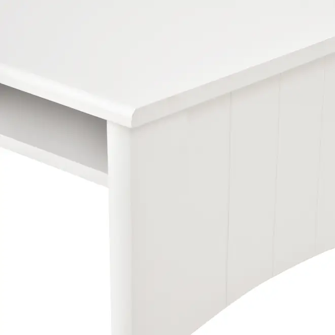 ESCRIVANINHA 1 GAVETA 1,08 M X 50 CM MON DIEU - BRANCO - Foto 10