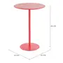 MESA LATERAL REDONDA 42 CM DART FIXY - FLAMINGO - Foto 3