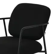 POLTRONA SNAKY - PRETO/PRETO - Foto 7