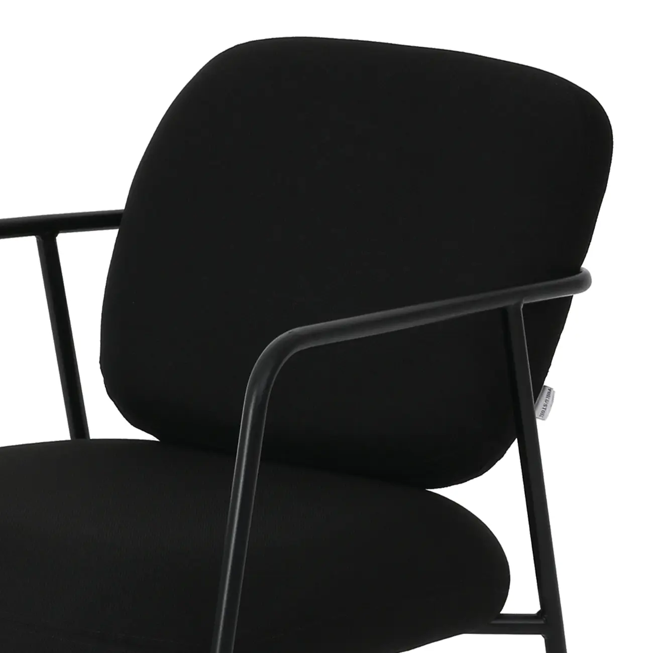 POLTRONA SNAKY - PRETO/PRETO - Foto 7