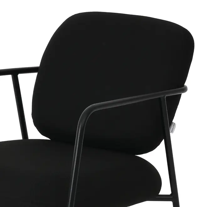 POLTRONA SNAKY - PRETO/PRETO - Foto 7