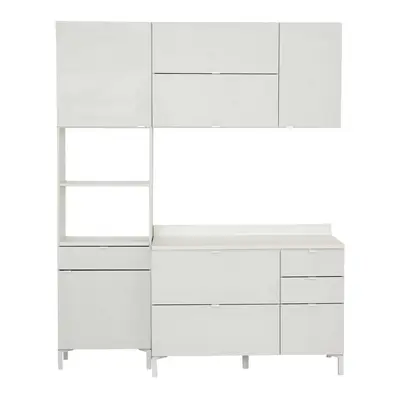 ARMÁRIO COZ COMPLETO 7P/4GV 4 PÇS SLEEK