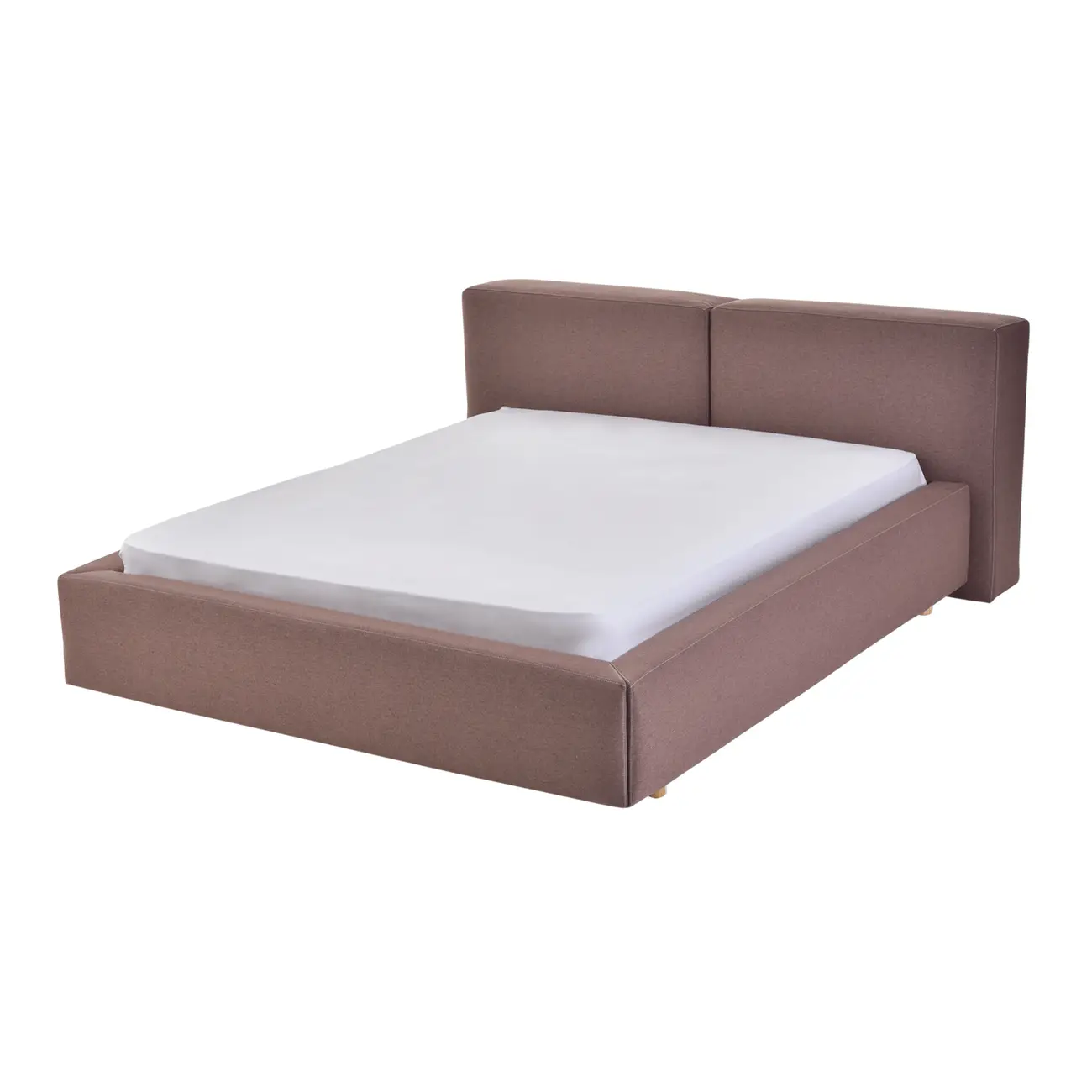 CAMA KING 1,93 M FRIGGA - RUBY MOCHA - Foto 2