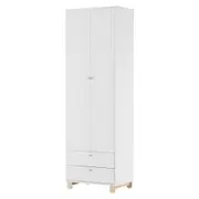 GUARDA-ROUPA INFANTIL 2 PORTAS/2 GAVETAS SWEET - BRANCO/PINUS NATURAL - Foto 5