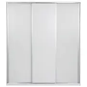 MAXIMUS GUARDA-ROUPAS 3 PORTAS DE CORRER - BRANCO - Foto 1
