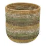 CESTO 40 CM X 40 CM X 45 CM JERI - FIBRA NATURAL/MULTICOR - Foto 3