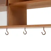 ARMÁRIO DE COZINHA AÉREO ALTO 1,20 M COM 2 PORTAS DE CORRER TOARI - MACCHIATO/INCOLOR - Foto 10