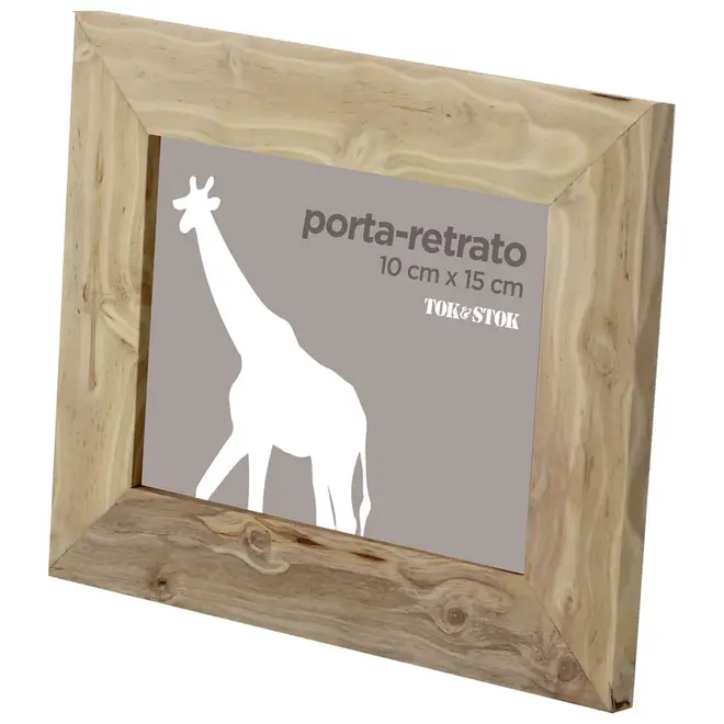 PORTA-RETRATO 10 CM X 15 CM CAFEZAL - KAFE MADEIRA - Foto 4
