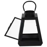 LANTERNA 29 CM TRAPEZE - PRETO/INCOLOR - Foto 3