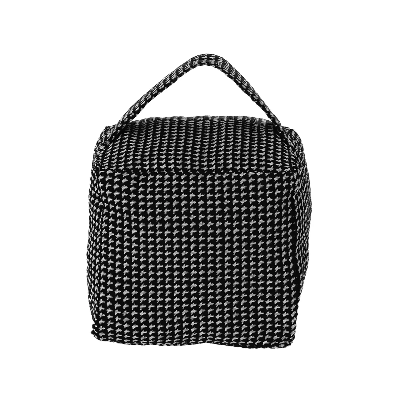 PESO PARA PORTA 11 CM X 11 CM MAISON - PRETO/BRANCO - Foto 1
