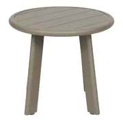 MESA LATERAL REDONDA 52 CM DUNAS - CAMELO - Foto 4