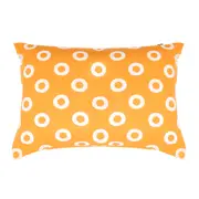 FRONHA 50 CM X 70 CM VOA PASSARIM - AMAREO HANBAR/OFF WHITE - Foto 1