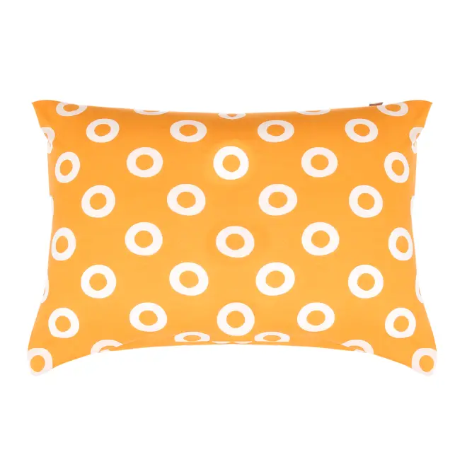 FRONHA 50 CM X 70 CM VOA PASSARIM - AMAREO HANBAR/OFF WHITE - Foto 1