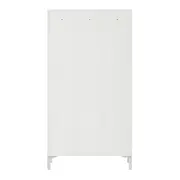LOCKER/ARMÁRIO PARA ESCRITÓRIO ALTO 9 PORTAS SLEEK - BRANCO/GRANILITE - Foto 8