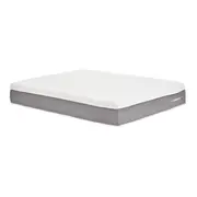 COLCHÃO KING VISCO LÁTEX COM MOLAS ENSACADAS 1,93 M X 2,03 M X 30 CM TATOU GULDI - CINZA/BRANCO - Foto 1