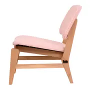 POLTRONA LEO STOF - TAUARI/QUARTZO ROSA - Foto 4