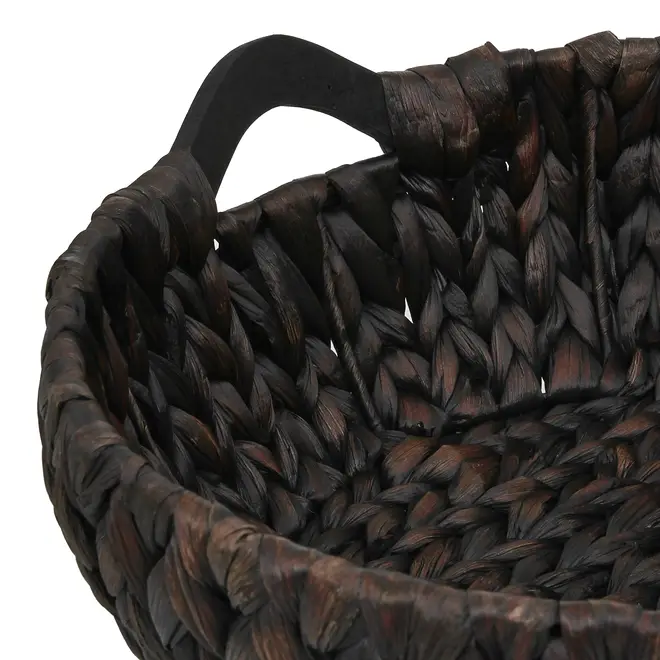 CESTO 15 CM X 37 CM X 37 CM SAHEL - MARROM/ENCERADO CASTANHO - Foto 6