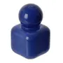 ADORNO MESA/POTE 13 CM LYDD - AZUL COBALTO - Foto 1